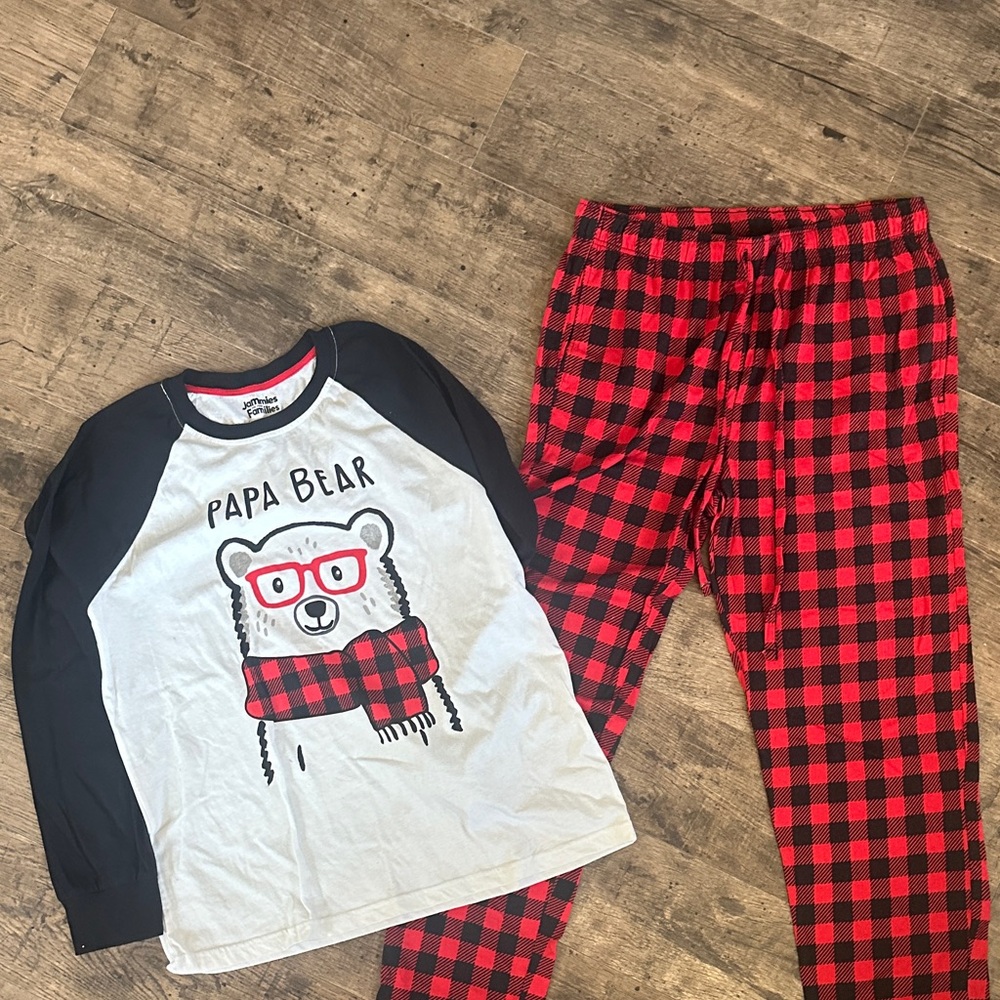 Papa Bear Men’s Cuddle Duds Family Pajamas